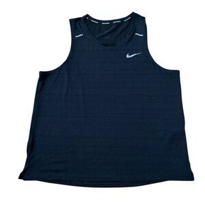 Nike Men Running Black Tank Top Size Medium